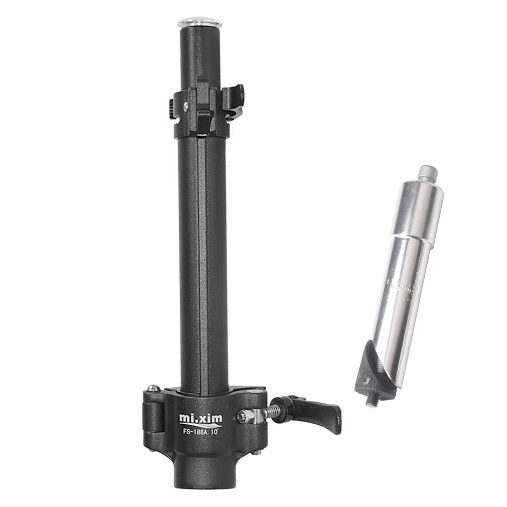 Folding Handlebar Quill Riser Black