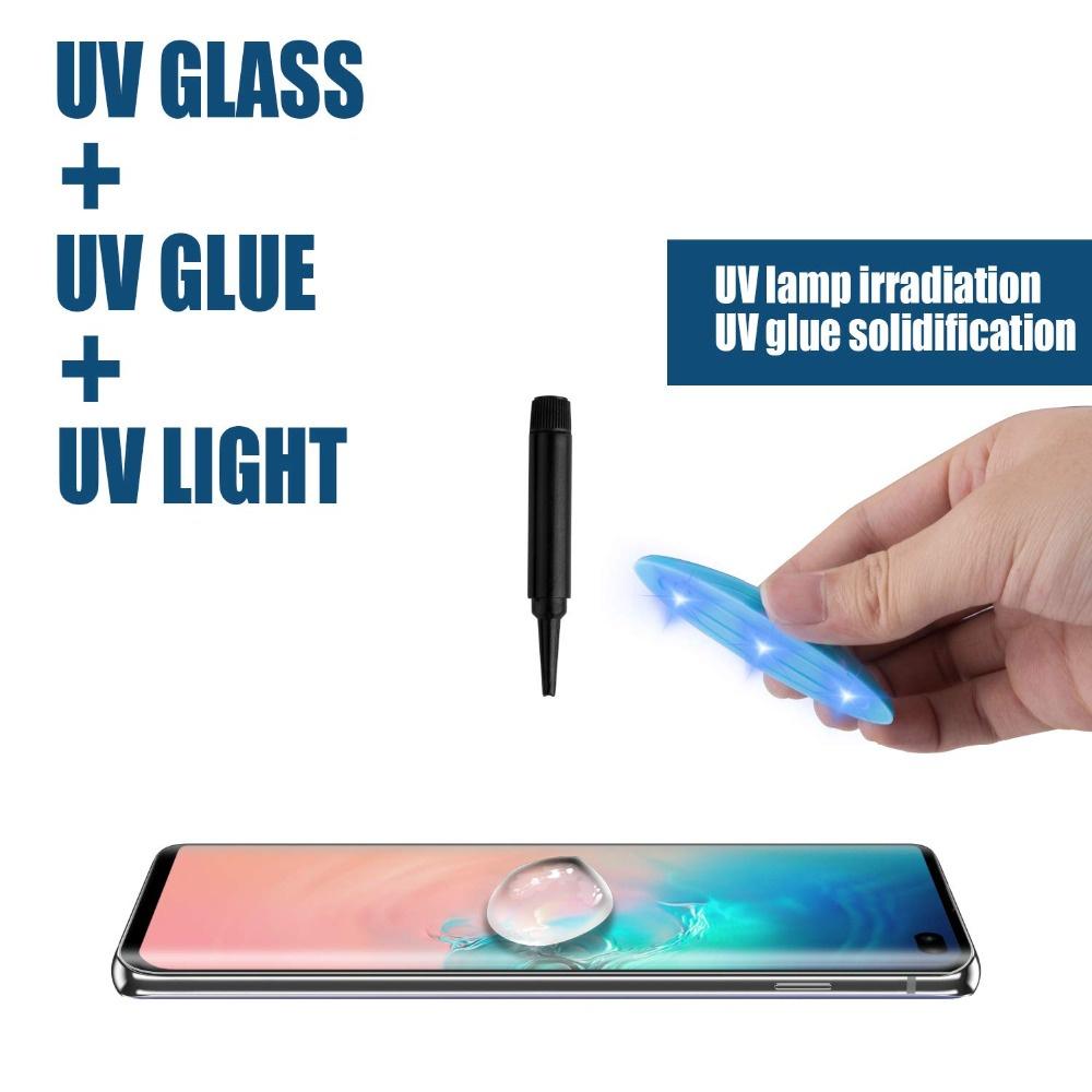 Kính Cường Lực Dành Cho Samsung S20 Plus S20 Ultra S10+ S8 + S9 + Note 8 Note 9 Note10+ Note20 Ultra S21+ S21 Ultra full keo UV