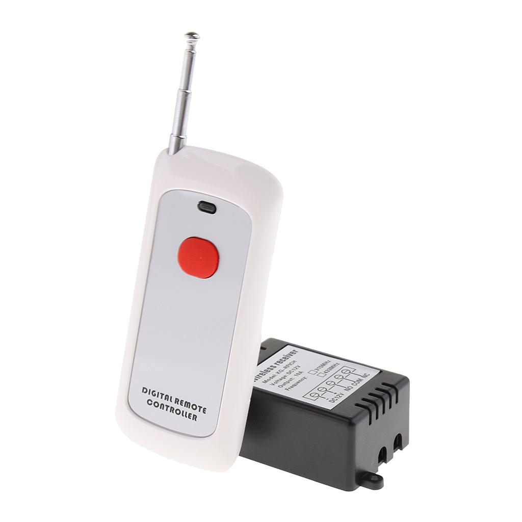 RF Remote Control with Wireless Receiver DC 12V 10A 315/433mHz