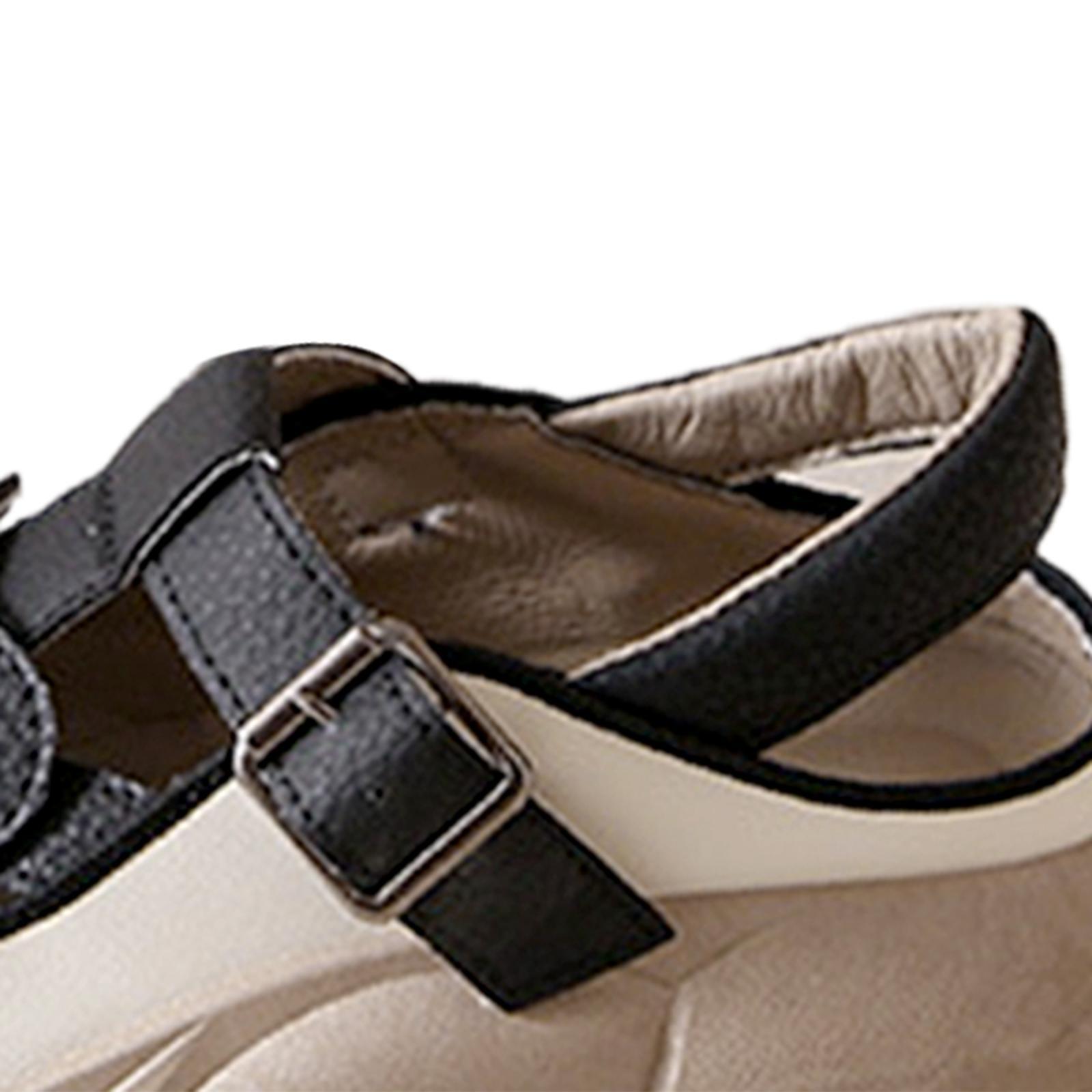 Women's Summer Sandals Hollow Out Closed Toe Sandals Casual Platform Sandals