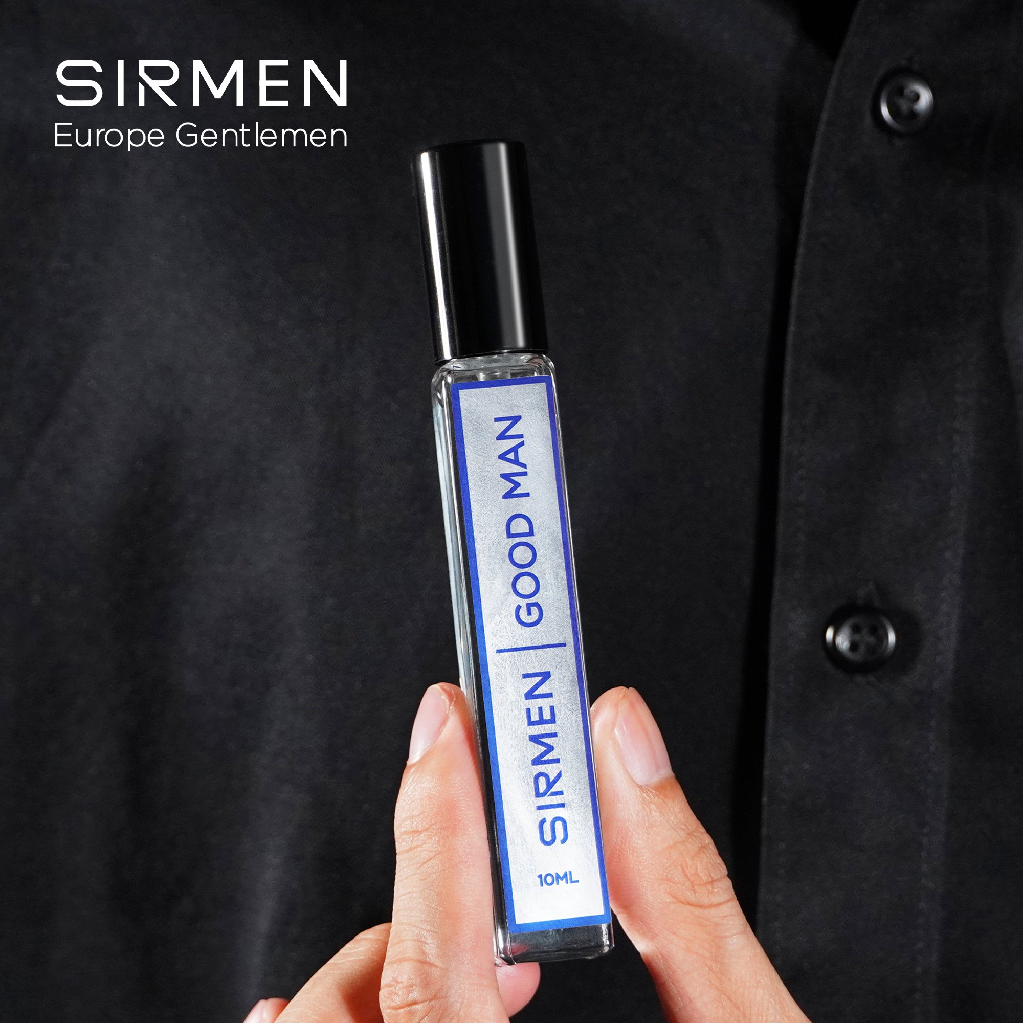 Nước hoa nam SIRMEN GOOD MAN Eau de Parfum Châu Âu Europe Gentlemen cao cấp chai 10ml thơm lịch lãm cuốn hút