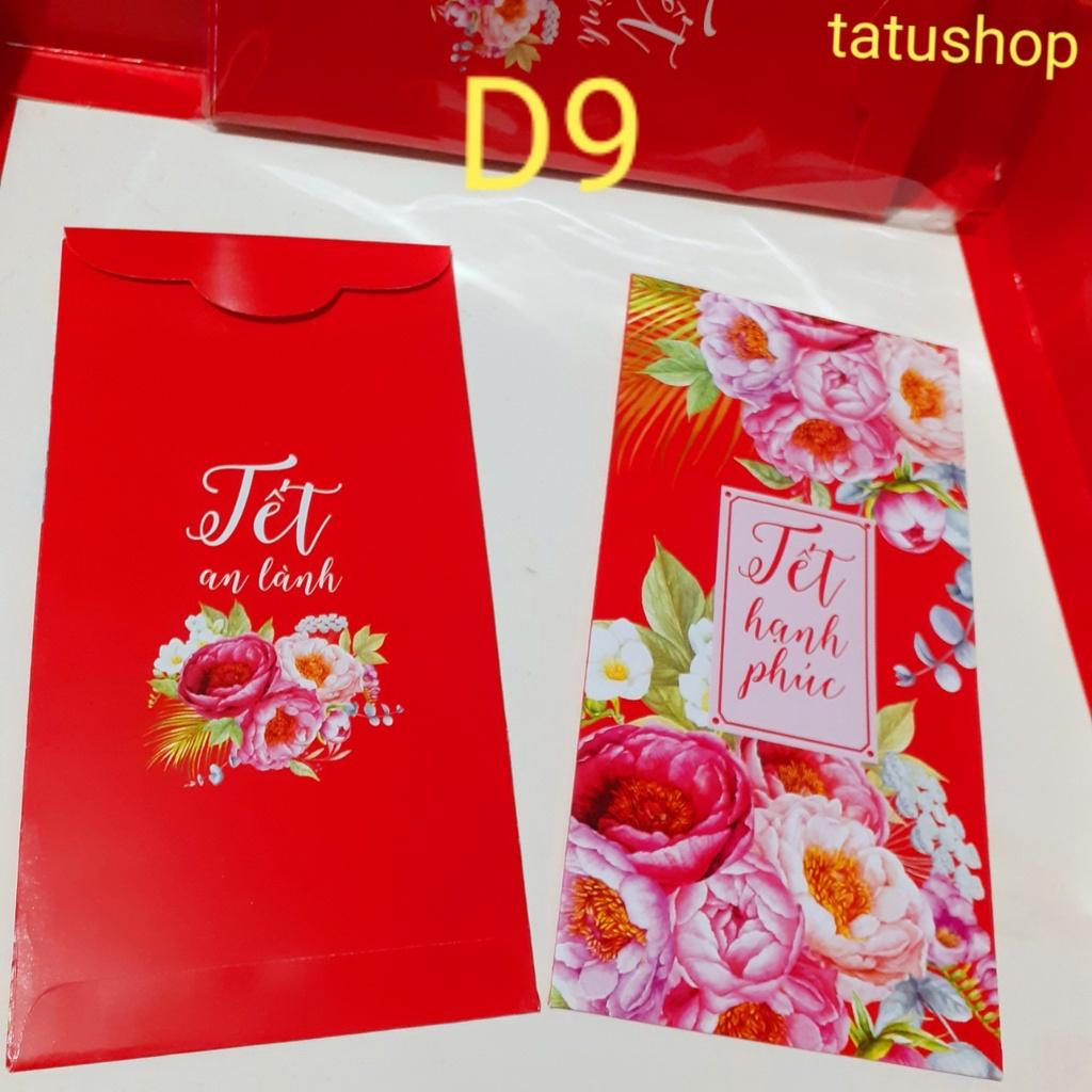 Bao lì xì 2022, lì xì đẹp, lì xì tết, lì xì đỏ hoạt hình con hổ tết 2022 đẹp