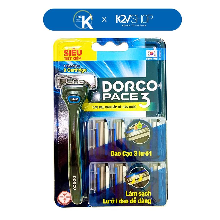 Dao Cạo Râu 3 Lưỡi DORCO Pace 3 Tiết Kiệm