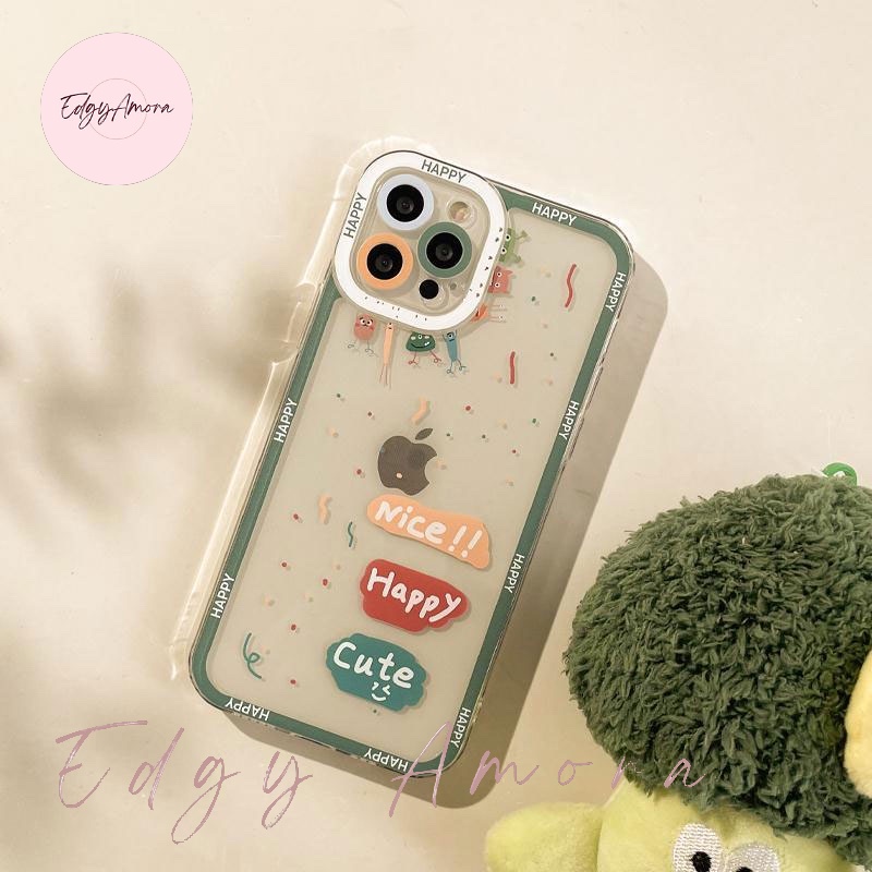 Ốp lưng Iphone chống sốc hoạ tiết Happy Cute dành cho Iphone 11 / Phone 11 Pro / Iphone 11 Pro Max / Iphone 12 / Iphone 12 Pro / Iphone 12 Pro Max / Iphone 13 / Iphone 13 Pro / IPhone 13 Pro Max / Iphone 14/ Iphone 14 Pro / Iphone 14 Pro Max