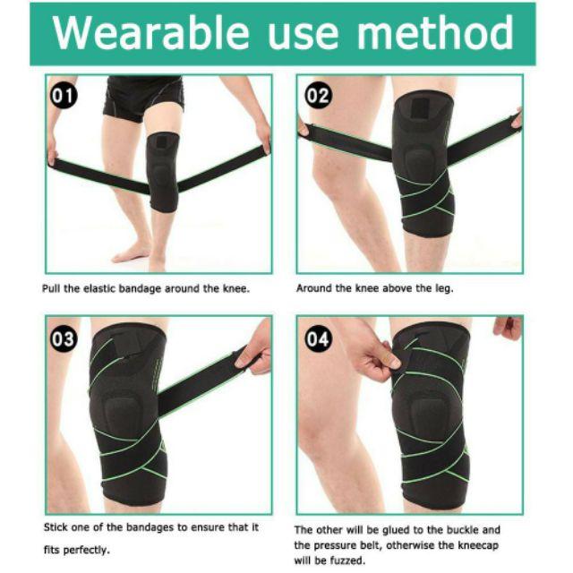 1 cái băng gối có dây dán bổ trợ