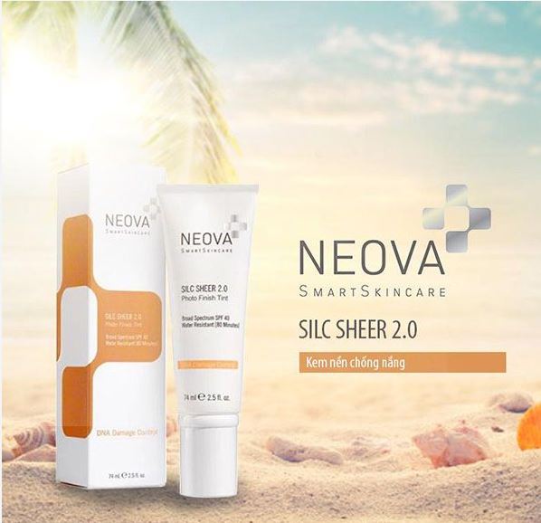 Kem chống nắng bảo vệ da Neova SPF 40 DNA Damage Control Sicl Sheer 2.0 74ml