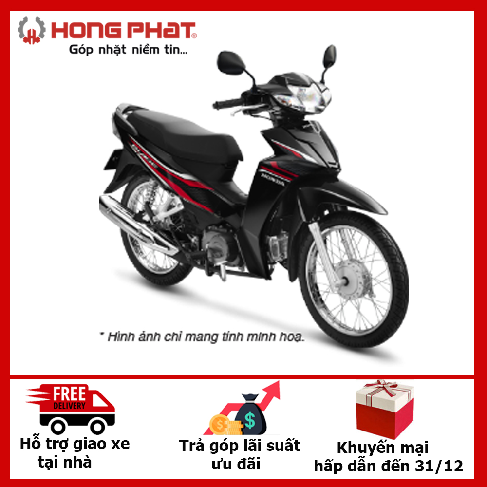 [CHỈ GIAO TẠI HẢI PHÒNG] - HONDA BLADE - PHIÊN BẢN TIÊU CHUẨN (PHANH ĐĨA, VÀNH NAN HOA)