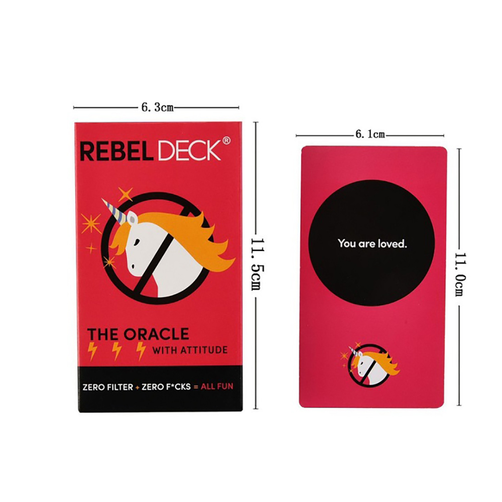 Bài Tarot Rebel Deck Tarot Tiên Tri Cao Cấp Đá Thanh Tẩy