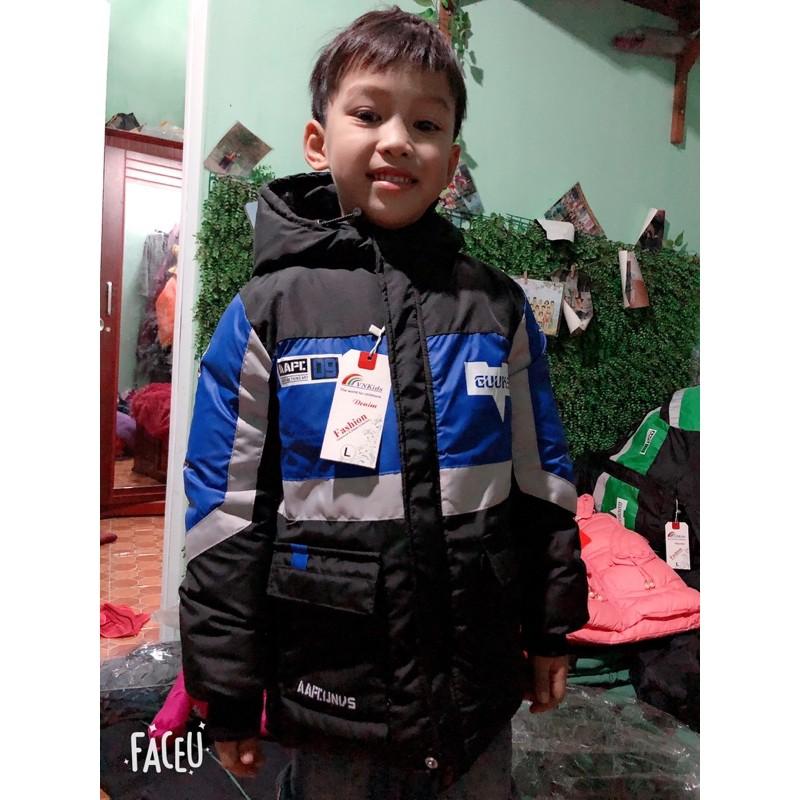 Áo khoác cho bé trai hàng đẹp 20-35kg vừa