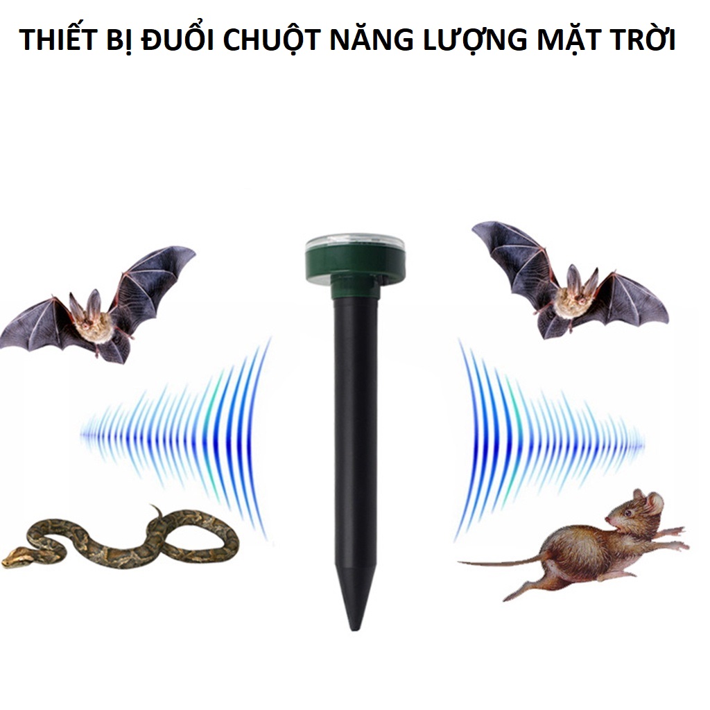 Dụng cụ đuổi chuột,gián,rắn côn trùng tự động năng lượng mặt trời hàng chất lượng cao