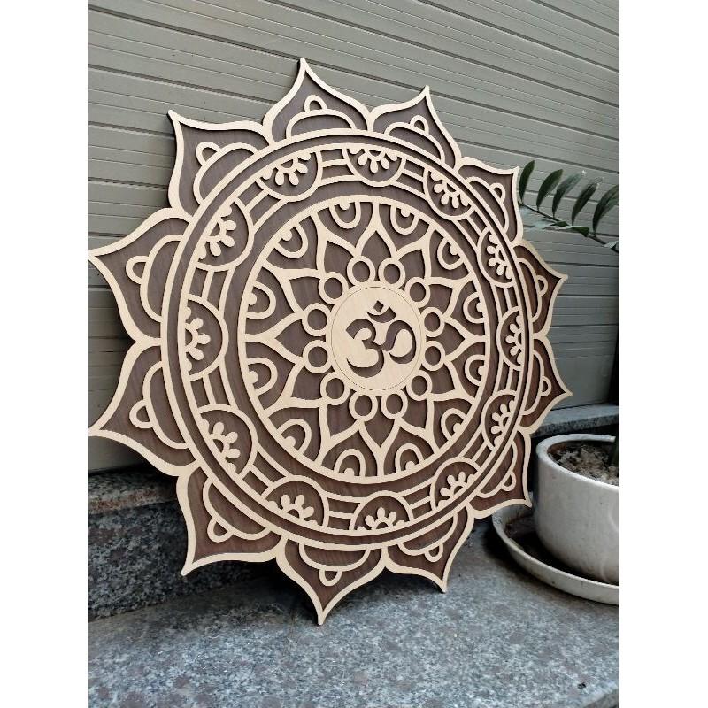 (Mẫu Mới) Decor Hoa Mandala Treo Tường Trang Trí Phòng Thiền , Yoga ...