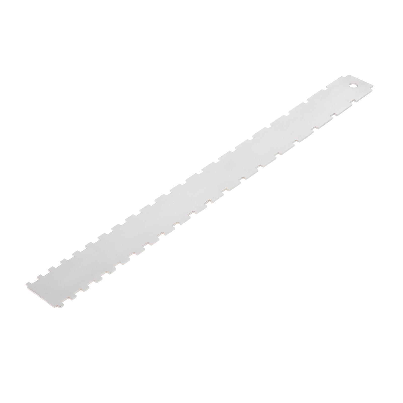 Guitar Neck Notched Straight Edge Fret Rocker File Luthier Tools 5pcs
