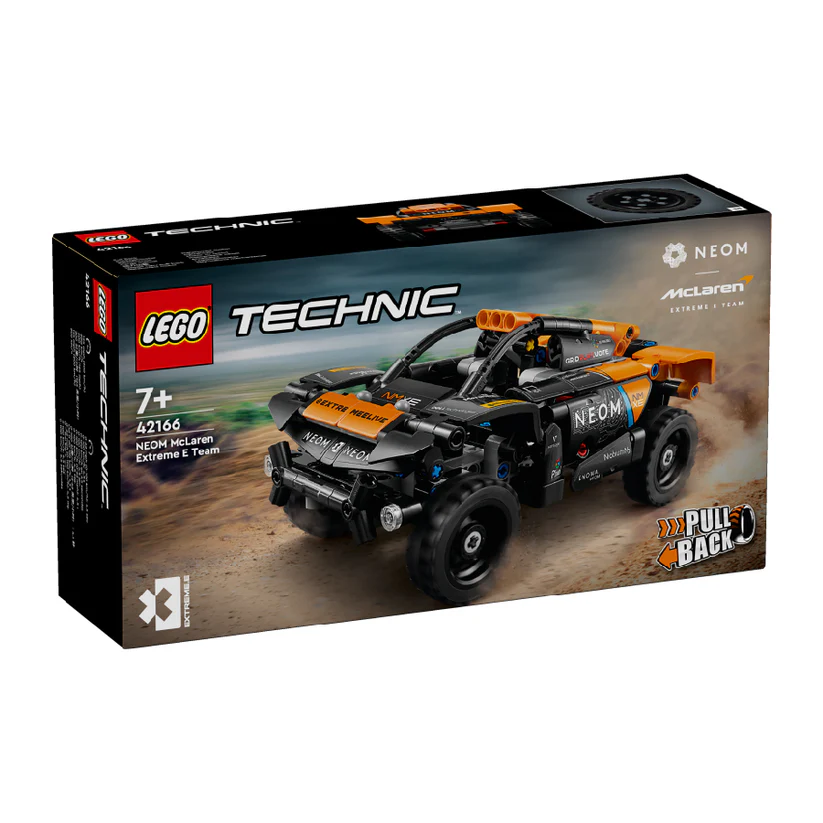LEGO TECHNIC 42166 Đồ chơi lắp ráp Xe đua địa hình NEOM McLaren Extreme E (252 chi tiết)