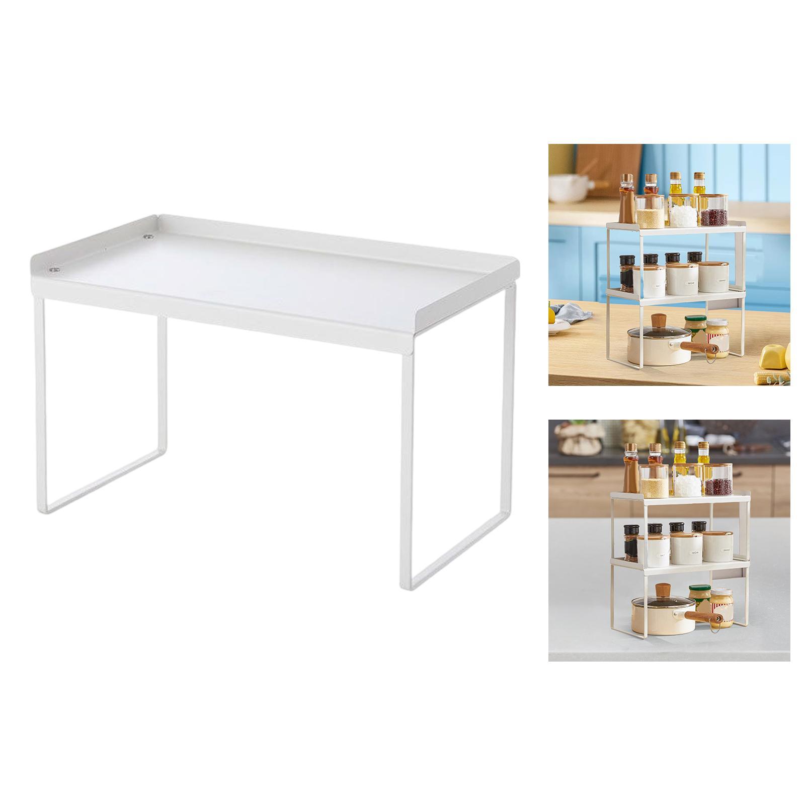 Cosmetic Holder Standing Shelf Bathroom Shelf for Desktop Cupboard Kitchen Countertop