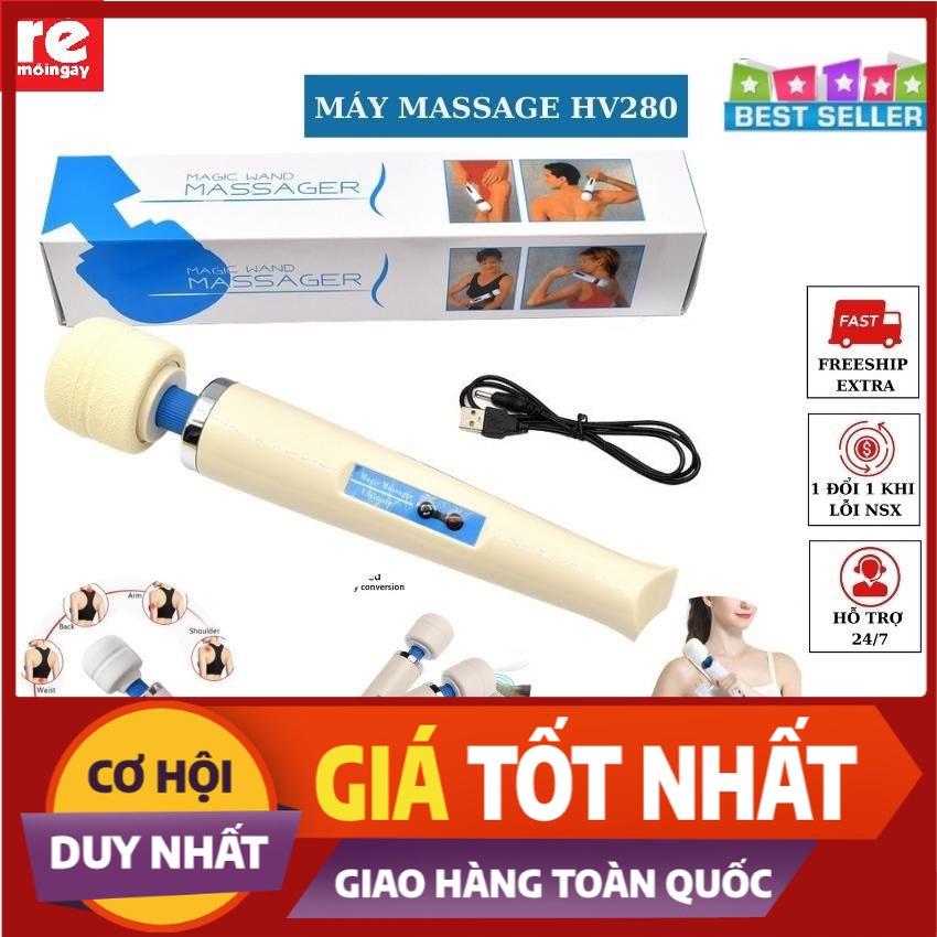 Máy massage cơ bắp 10 chế độ HV280 mạnh chống đau mỏi cơ cao cấp