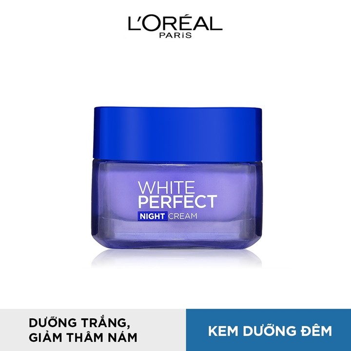 Bộ 4 Sản Phẩm Chăm Sóc Dưỡng Ẩm Trắng Sáng Da, Chống Nắng L'Oreal Paris White Perfect (WP bundle + HA 7.5 + UV 15)