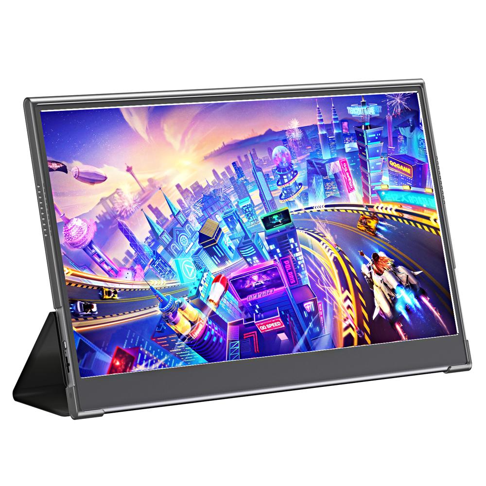 15.6 inch Portable Monitor IPS Screen 1920*1080 Resolution 170° Wide Viewing Angle 60Hz Refresh Rate Wide Compatibility