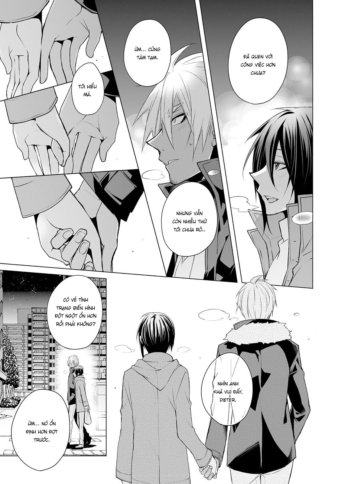 anh chàng người sói và tiểu thuyết gia lập dị chapter 5.1 18