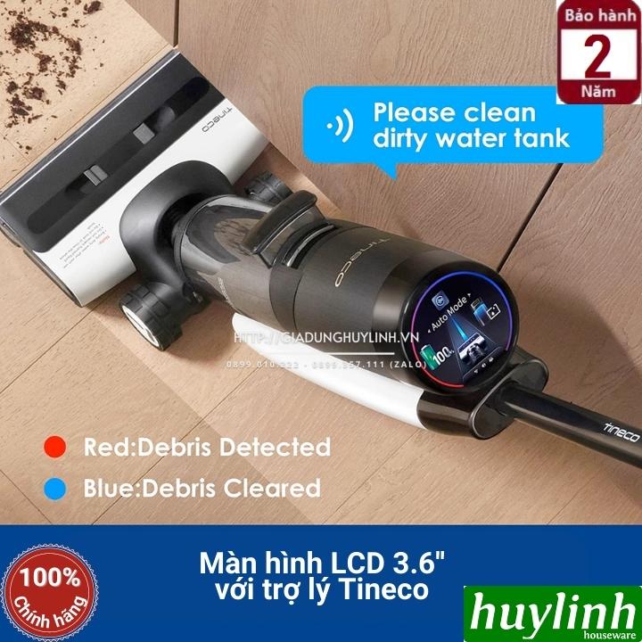 Máy hút bụi lau sàn khô và ướt thông minh Tineco Floor One S7 PRO - Bản quốc tế - dùng pin sạc 4000mah - 2 trong 1 - Hàng chính hãng