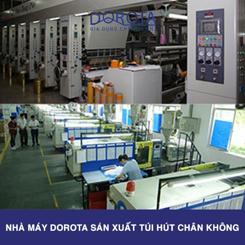 Túi hút chân không quần áo DOROTA không cần dùng bơm tái sử dụng chống mốc chống nước 45x70cm FL457