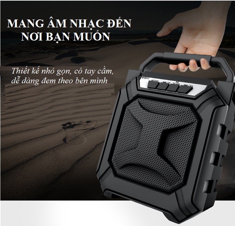 Loa Bluetooth Xách Tay Tiện Lợi, Hỗ Trợ Karaoke Y-3