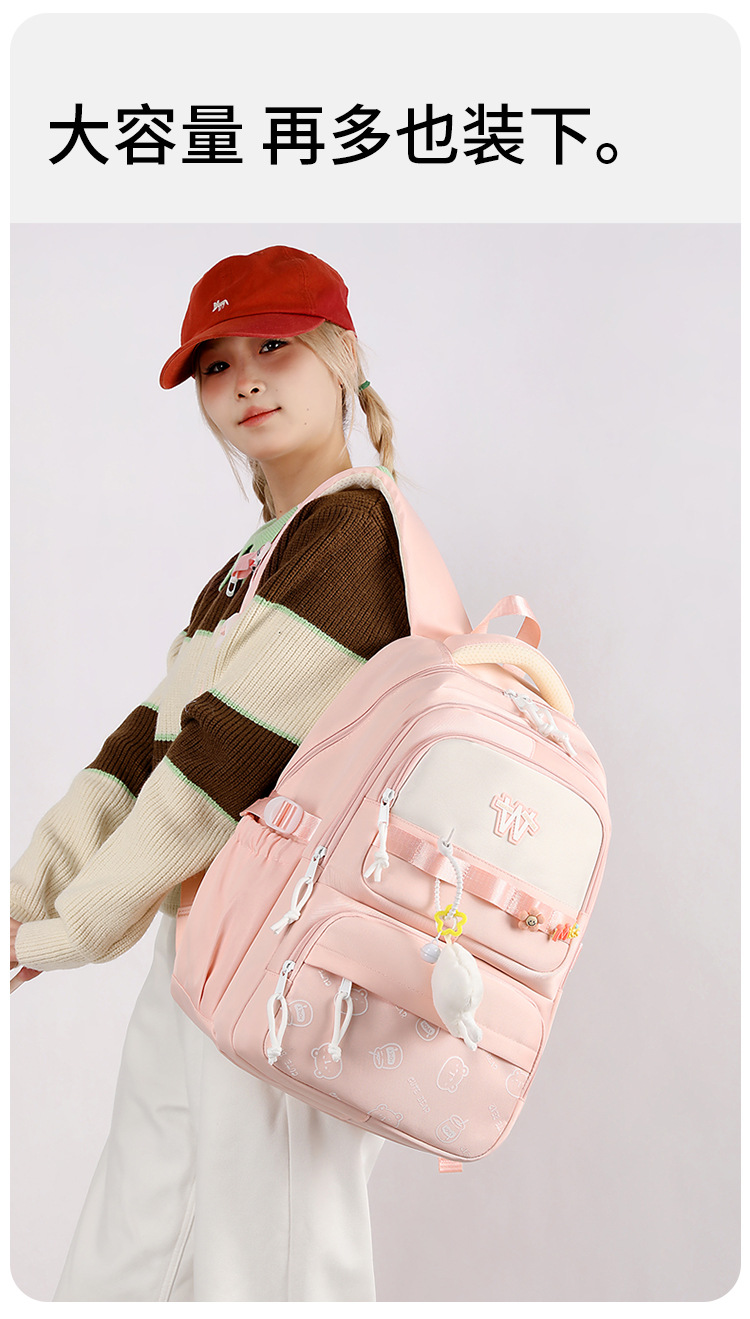 Balo thời trang phong cách Hàn Quốc dày dặn chống thấm nước dùng cho đi học, đi chơi - BEE GEE – BLTT9162