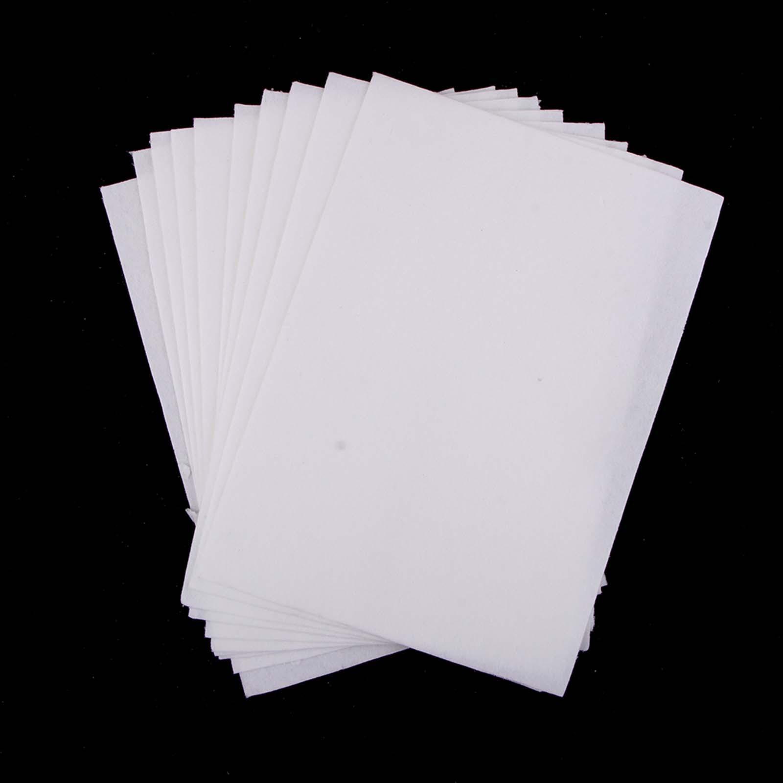 10Pcs Glass Fusing Paper Ceramic Fiber Paper Durable DIY Microwave Kiln