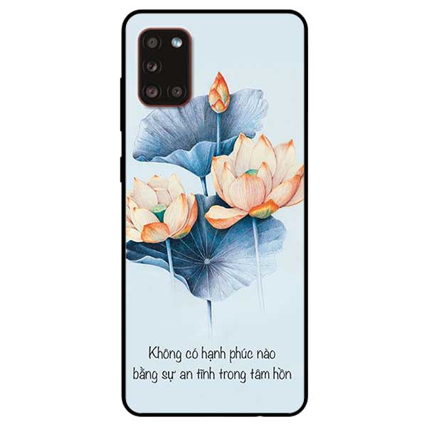 Ốp lưng dành cho Samsung Galaxy A12 / A21s / A31 - Hạnh Phúc