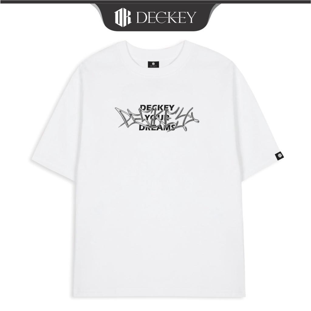 Áo Thun Cotton Unisex Nam Nữ Form Rộng DECKEY GRAFFITY