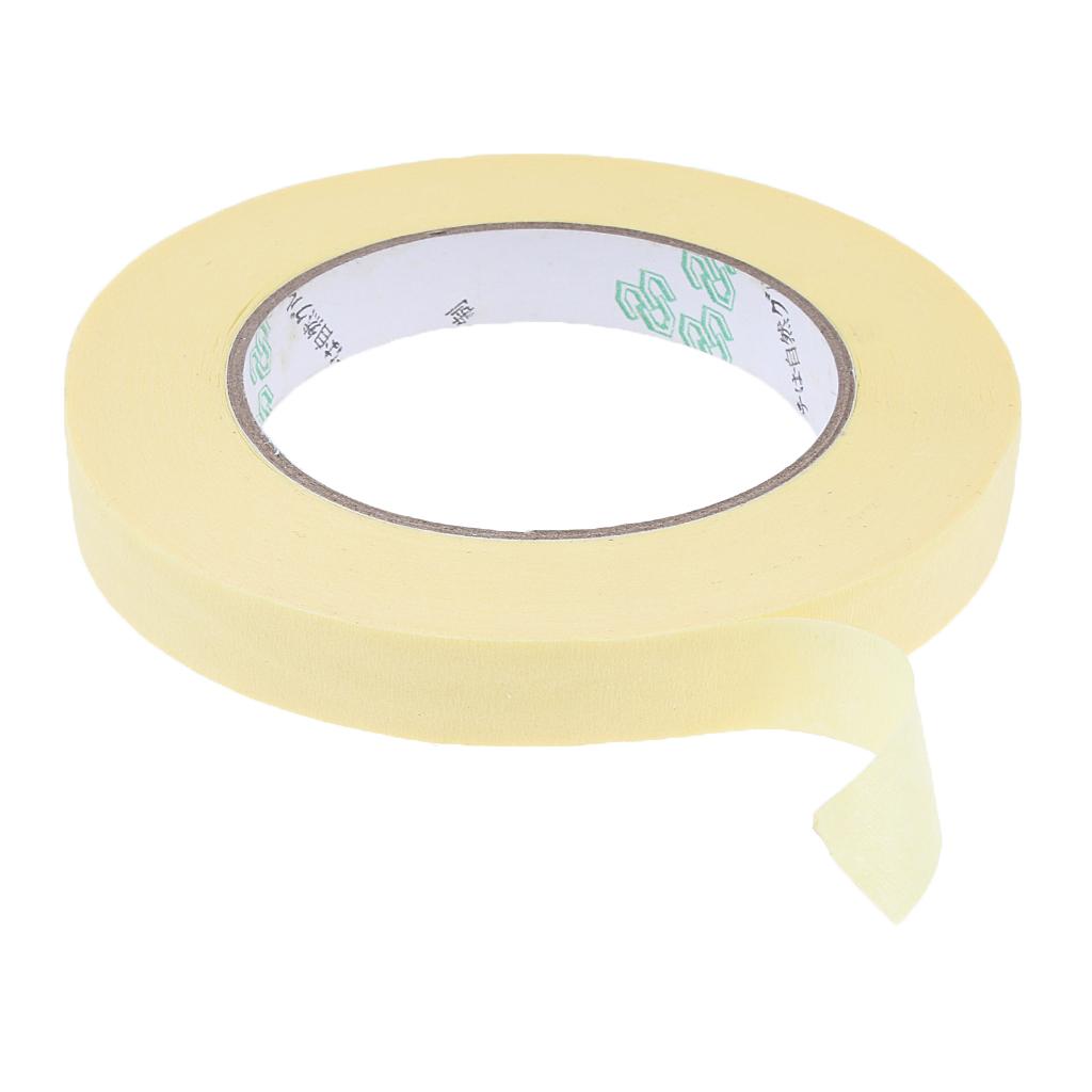 Width 10 to 40mm 1 Piece High Temperature Resistance Painters Masking Paper Tape Heat Crepe Papers For 3D Printer Kit Spare Part Accessory