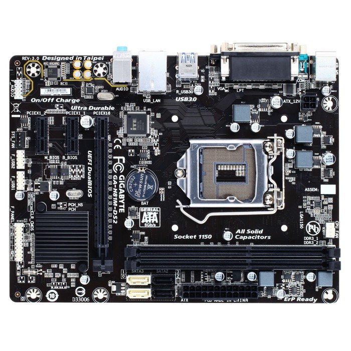 Mainboard Gigabyte H81M D2S Socket 1150 VGA DDR3 - Hàng chính hãng Viễn Sơn phân phối