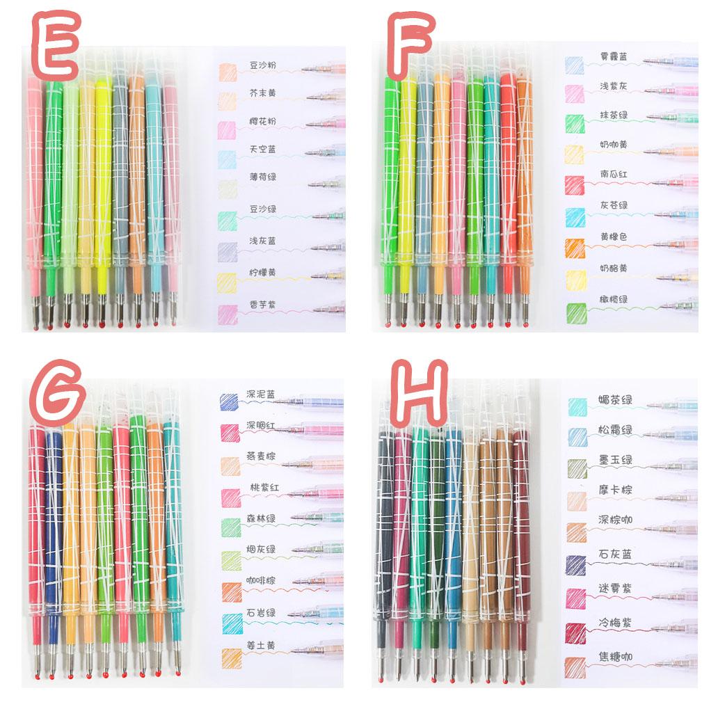 RY DIY- Bộ 9 Bút COLOR FOR Nhiều Màu Sắc Xinh Xắn Dễ Thương