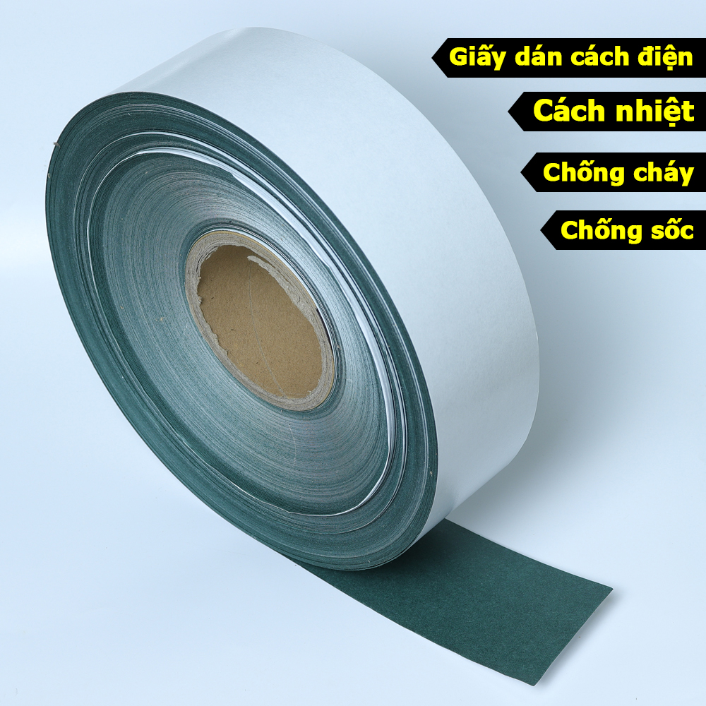 Giấy dán cách điện cách nhiệt chống sốc chống cháy bảo vệ cell pin 18650