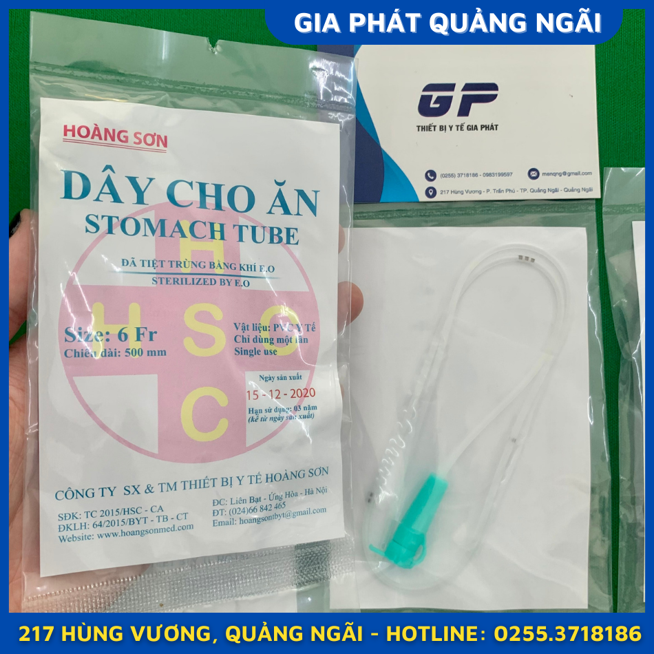 (COMBO 5 DÂY) DÂY CHO ĂN SỐ 6 CÓ NẮP CHO BÉ XÔNG DẠ DÀY KIỂM SOÁT FEEDING TUBE DÂY NUÔI ĂN