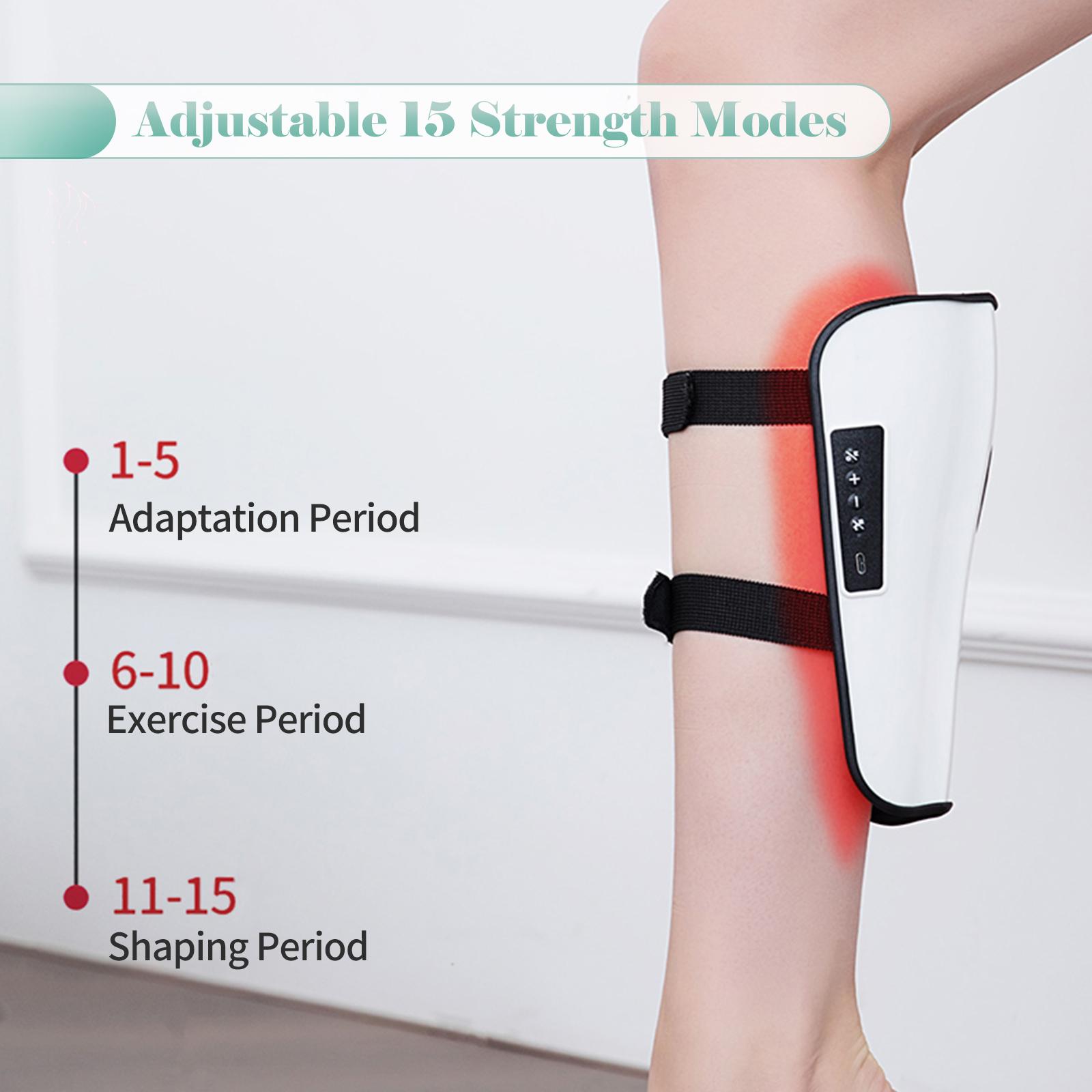 Máy Mát Xa Bắp Chân Bằng Điện Cho Bắp Chân Tuần Hoàn Với 5 Chế Độ Mát Xa & 15 Chế Độ Sức Mạnh