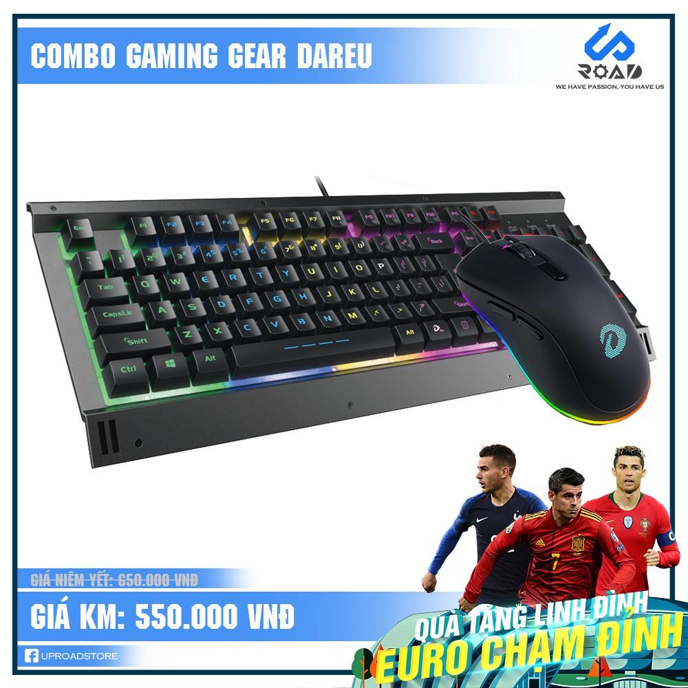 Bộ Gaming Gear Dareu cơ bản bàn phím LK145 và Chuột EM908 - Hàng Chính Hãng