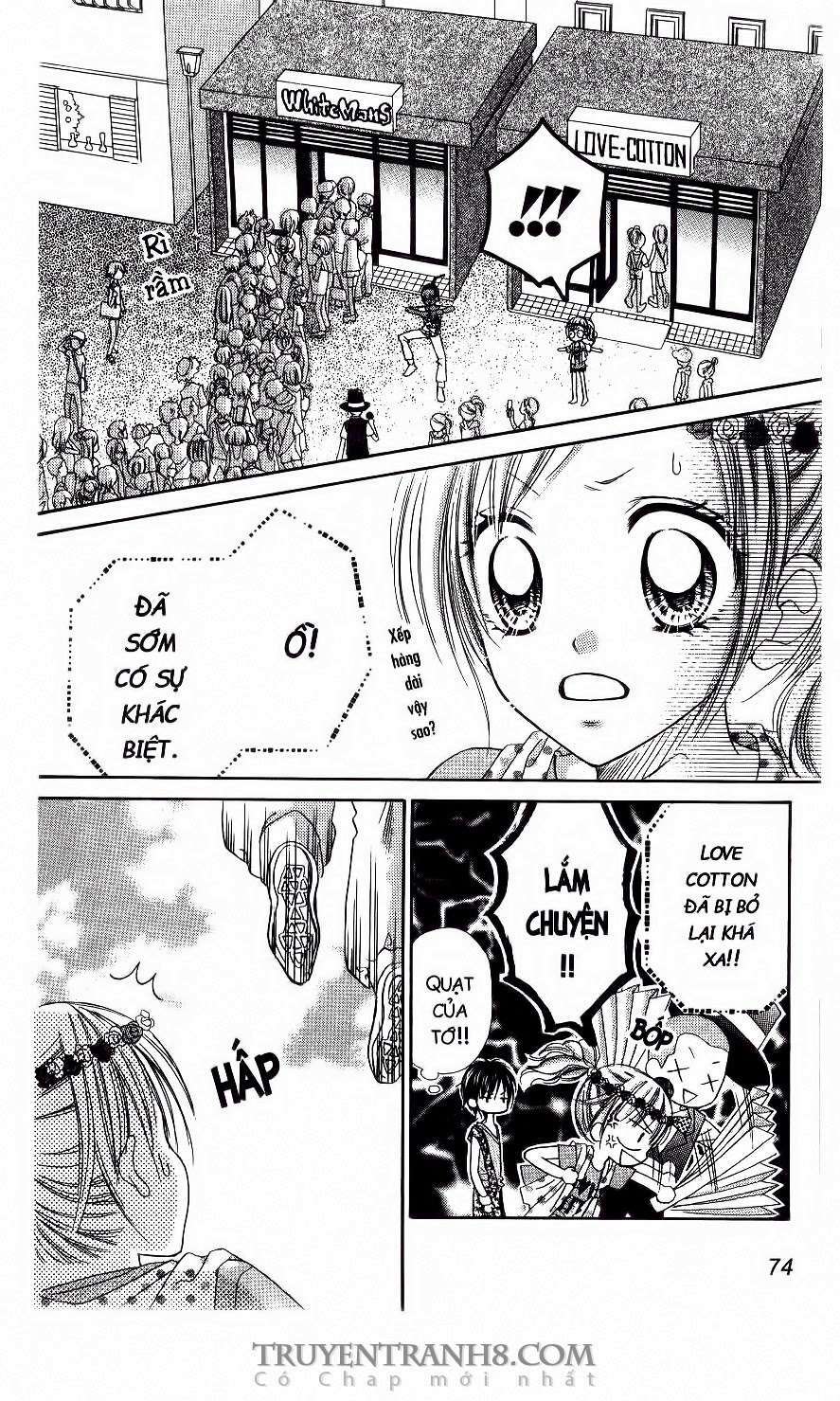 tiệm thời trang, love cotton chapter 21 15