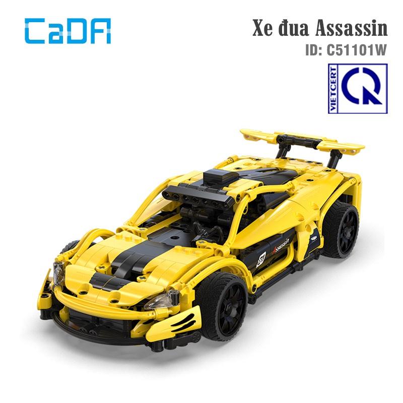 Đồ Chơi Lắp Ráp, Xếp Hình  Xe Đua Assassin – CADA C51101W Điều Khiển Từ Xa