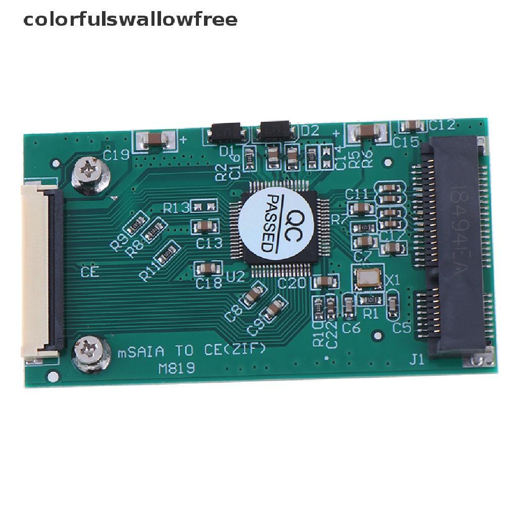 Cáp Chuyển Đổi 1.8 "Mini mSATA PCI-E SSD Sang 40Pin ZIF Card CE ABC