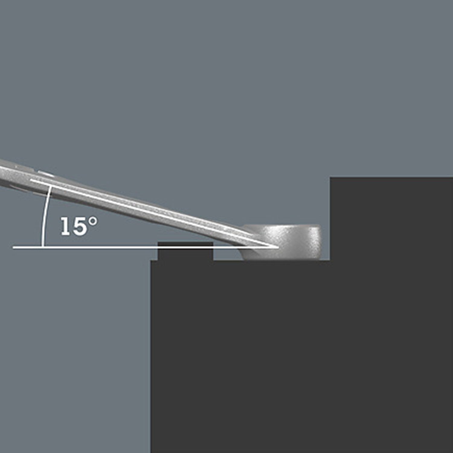Cờ lê tròng 6003 Joker ring spanner, 8mm x 115mm, Wera 05020200001