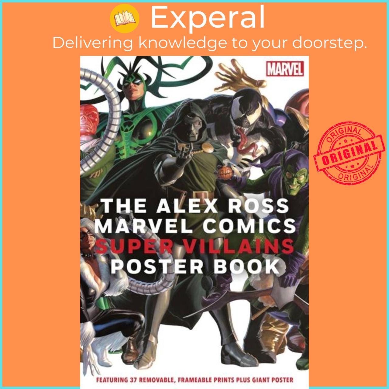 Sách - The Alex Ross Marvel Comics Super Villains Poster Book by Marvel Entertainment (UK edition, paperback)