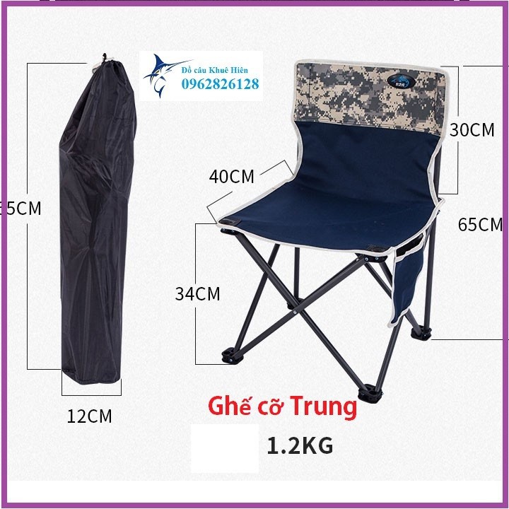 Ghế Xếp, Ghế Câu Cá Bích Kỉ gấp Gọn mini Bỏ Túi , dễ dang mang đi dã ngoại , du lịch -SANAMI FISHING