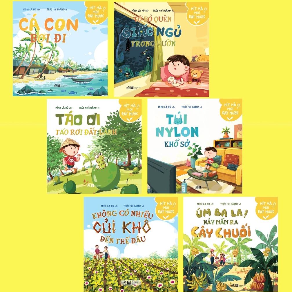 Sách Bộ Hít hà mùi đất nước  - Nhã Nam - BẢN QUYỀN