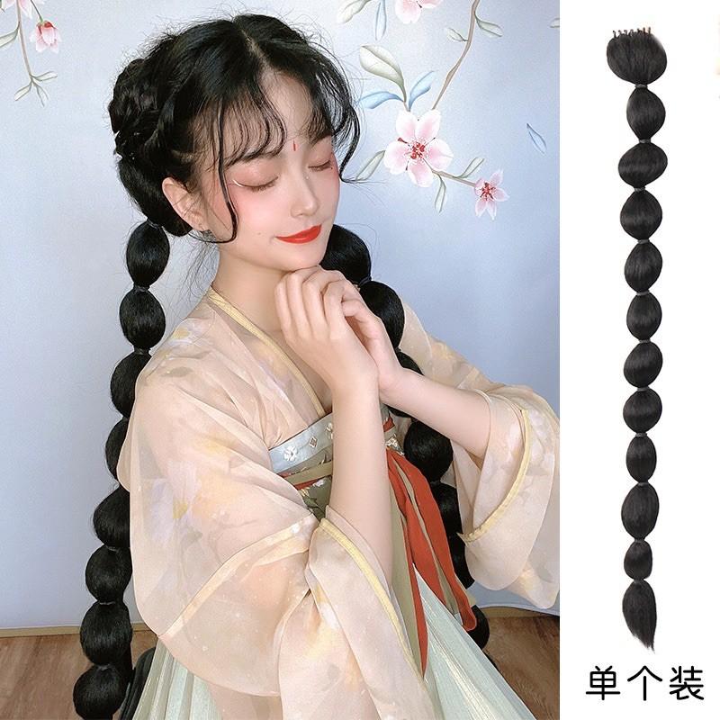 Tóc cổ trang buộc hàng đẹp thắt nút
