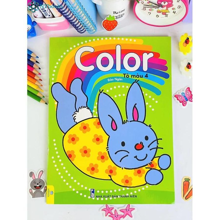 Combo 4 cuốn Sách Color - Tô Màu
