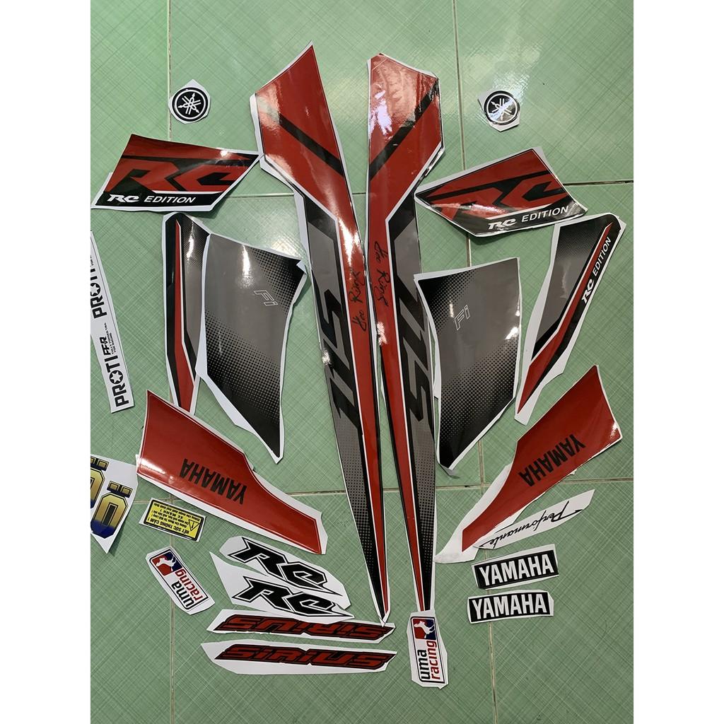 Tem sirius fi RC đỏ đen