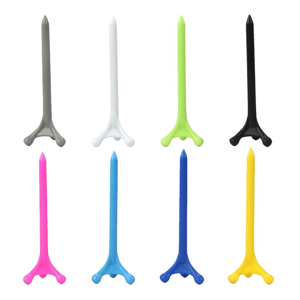 8 Pieces ABS Golf Tees 80mm Tees 3 1/4 Inch Golfer Tee Replacement