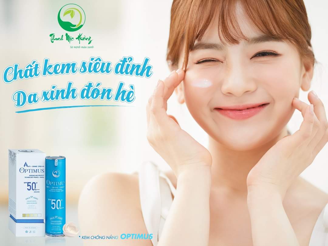 Kem chống nắng Thanh Mộc Hương chống trôi nâng tone da kiềm dầu SPF 50+ PA++++ 50ml