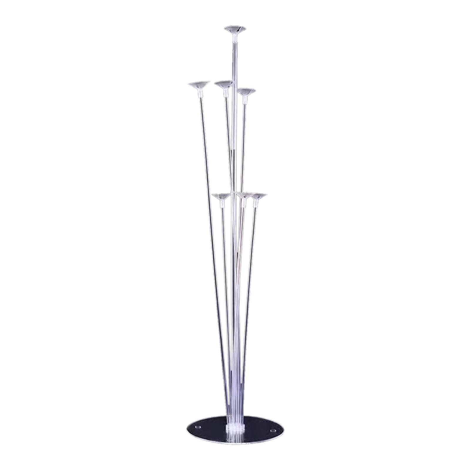 Balloon Holder Stand Balloon Stand Kit Table Desktop Balloon Holder with 7 Balloon Sticks Birthday Wedding Party Decor