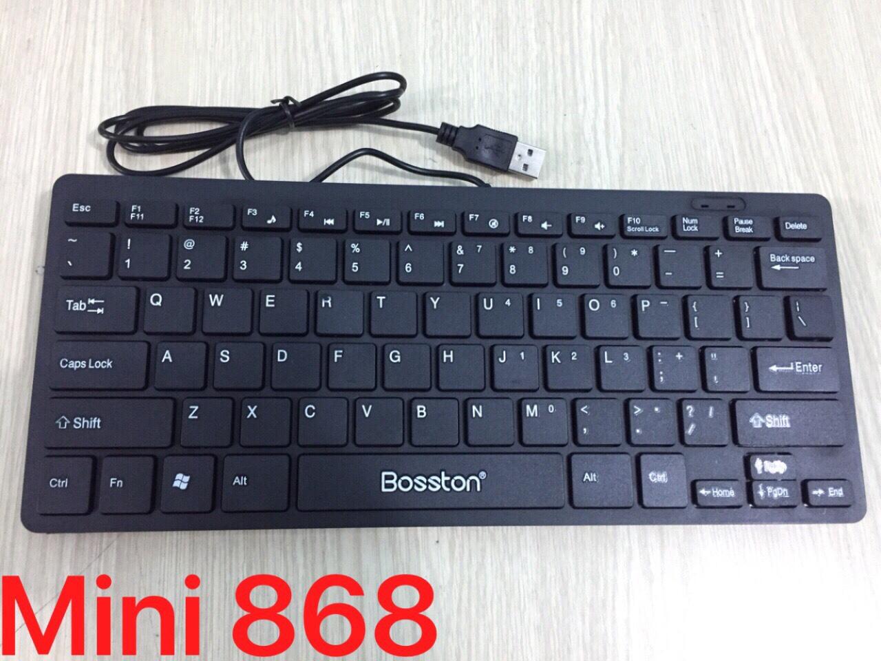 Bàn phím BOSSTON mini 868 - Hàng Nhập Khẩu